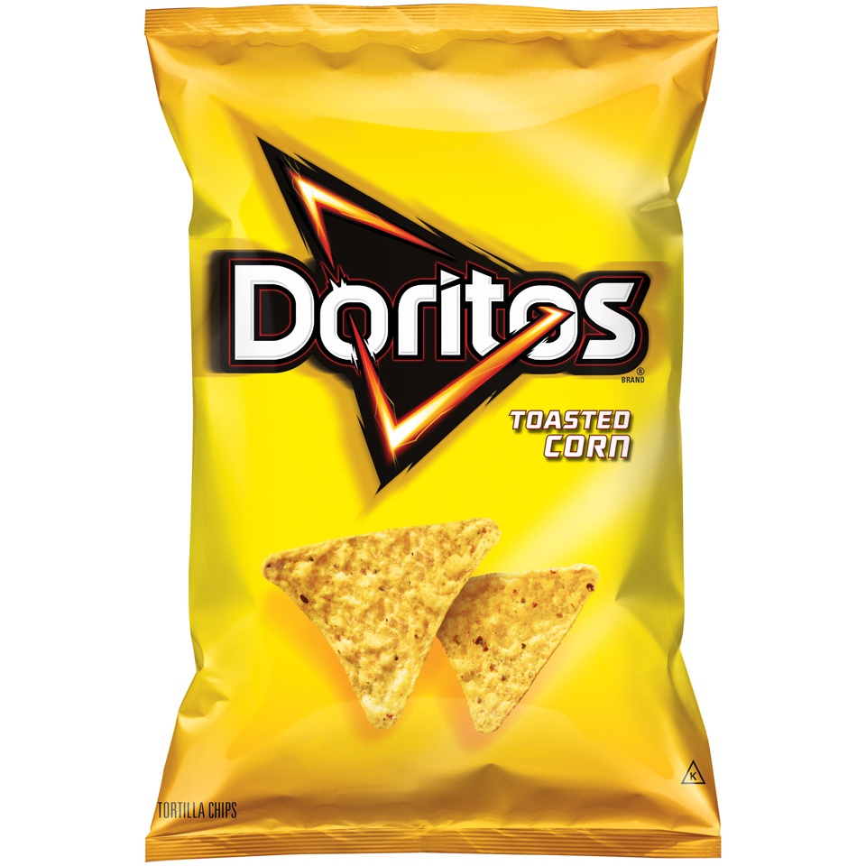 slide 1 of 1, Doritos Reg Toasted, 10.5 oz