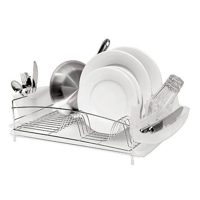 slide 1 of 5, Oggi Dish Rack Set, 4 ct