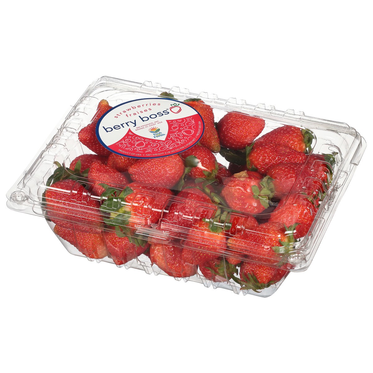 slide 2 of 9, Berry Boss Florida Strawberries 2lb, 2 lb