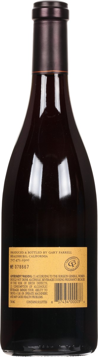 slide 5 of 11, Gary Farrell Sonoma County Russian River Valley Pinot Noir 750 ml, 750 ml
