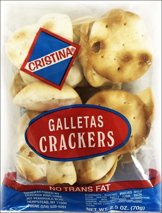 slide 1 of 1, Cristina Galletas Crackers, 3 oz