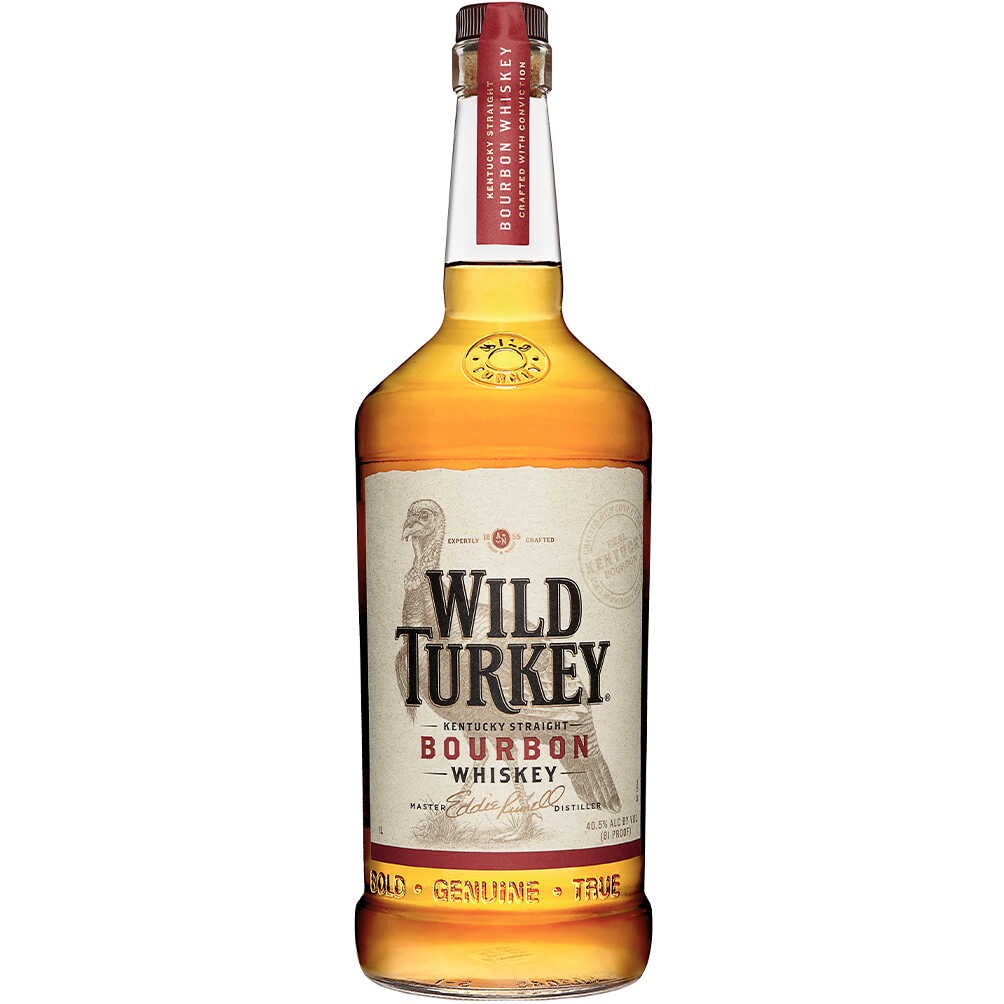 slide 1 of 6, Wild Turkey Bourbon, 1L, 1 liter