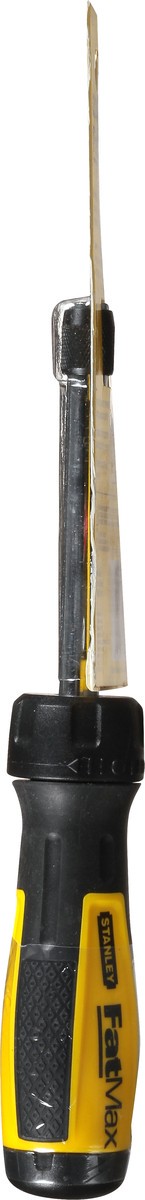 slide 3 of 11, STANLEY Fatmax 6-Bit Ratcheting Multi-Bit Screwdriver, Black & Yellow, 1 ct