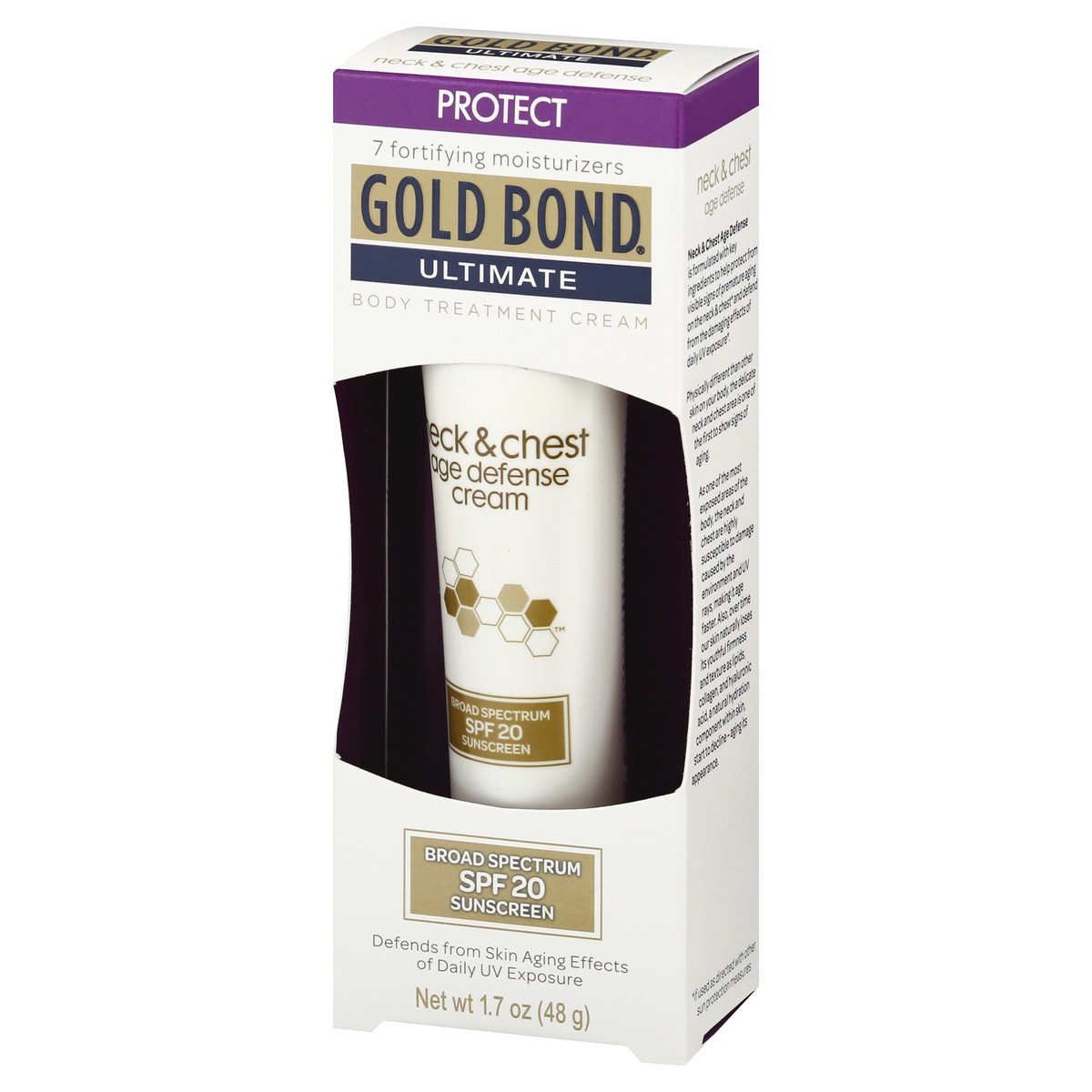 slide 5 of 9, Gold Bond Neck & Chest Age Defense Cream, 1.7 oz