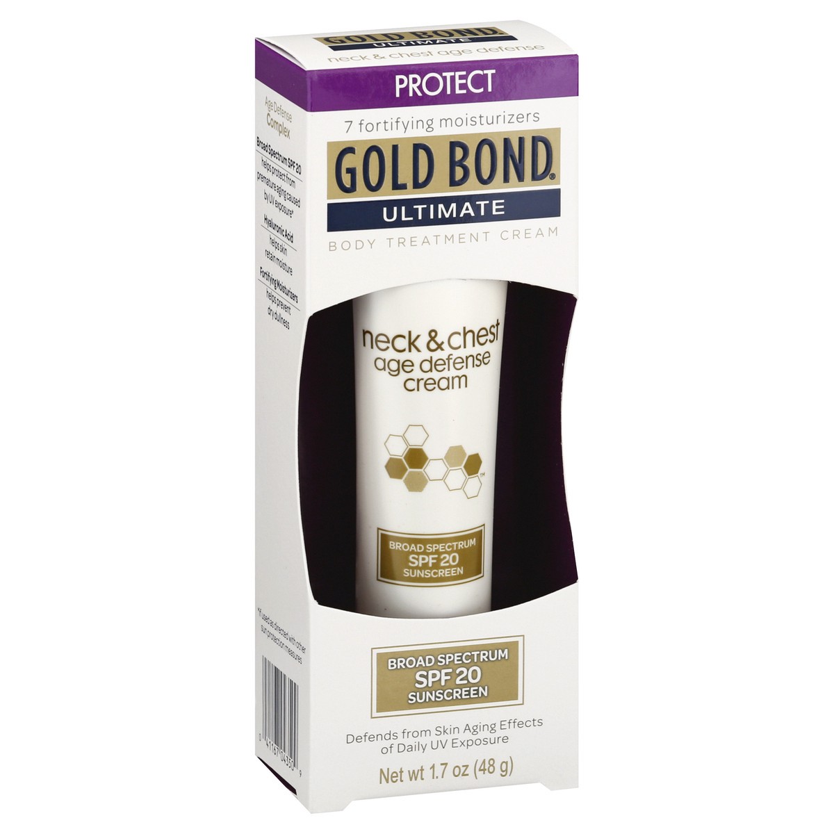 slide 4 of 9, Gold Bond Neck & Chest Age Defense Cream, 1.7 oz