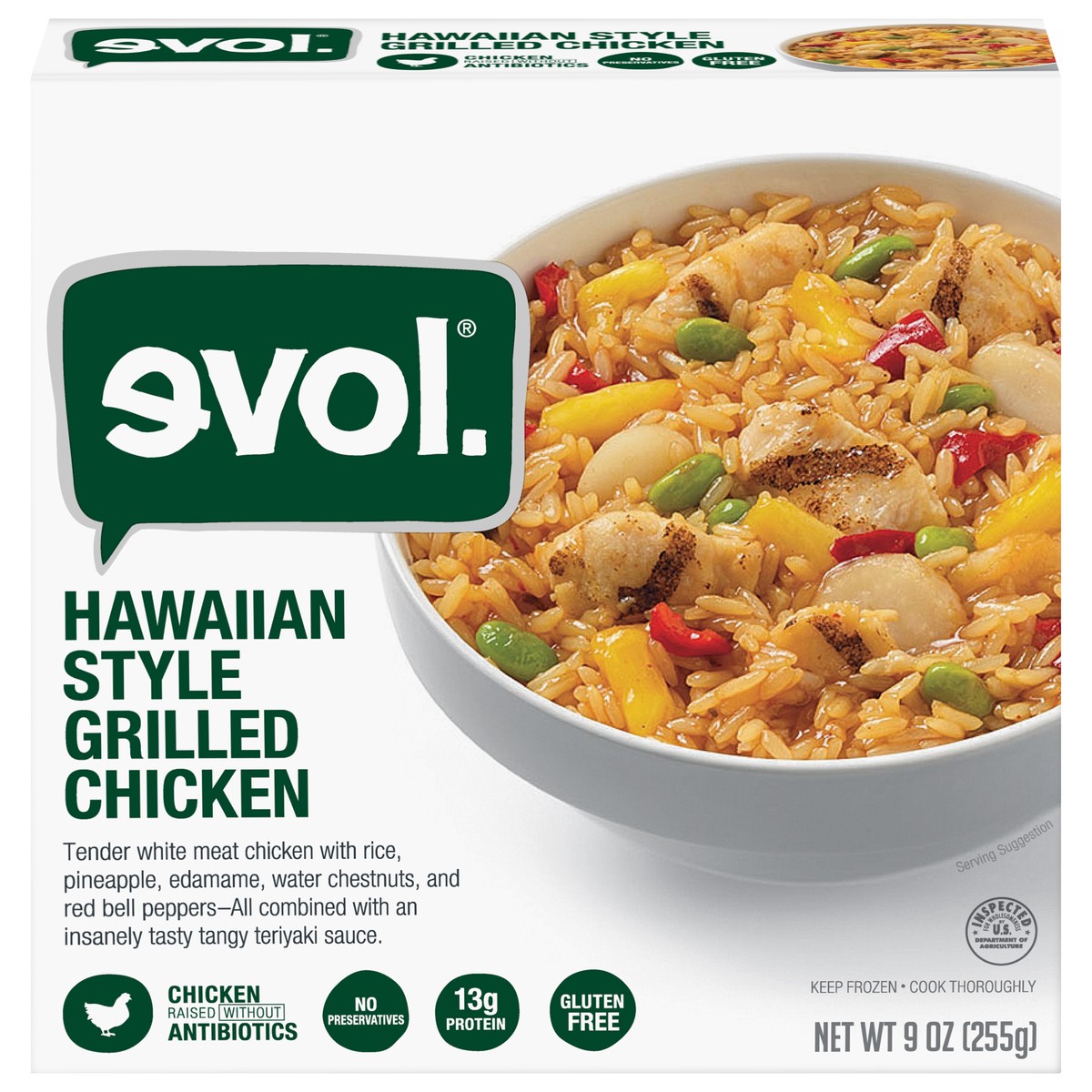 slide 1 of 5, EVOL Hawaiian Style Grilled Chicken 9 oz, 9 oz