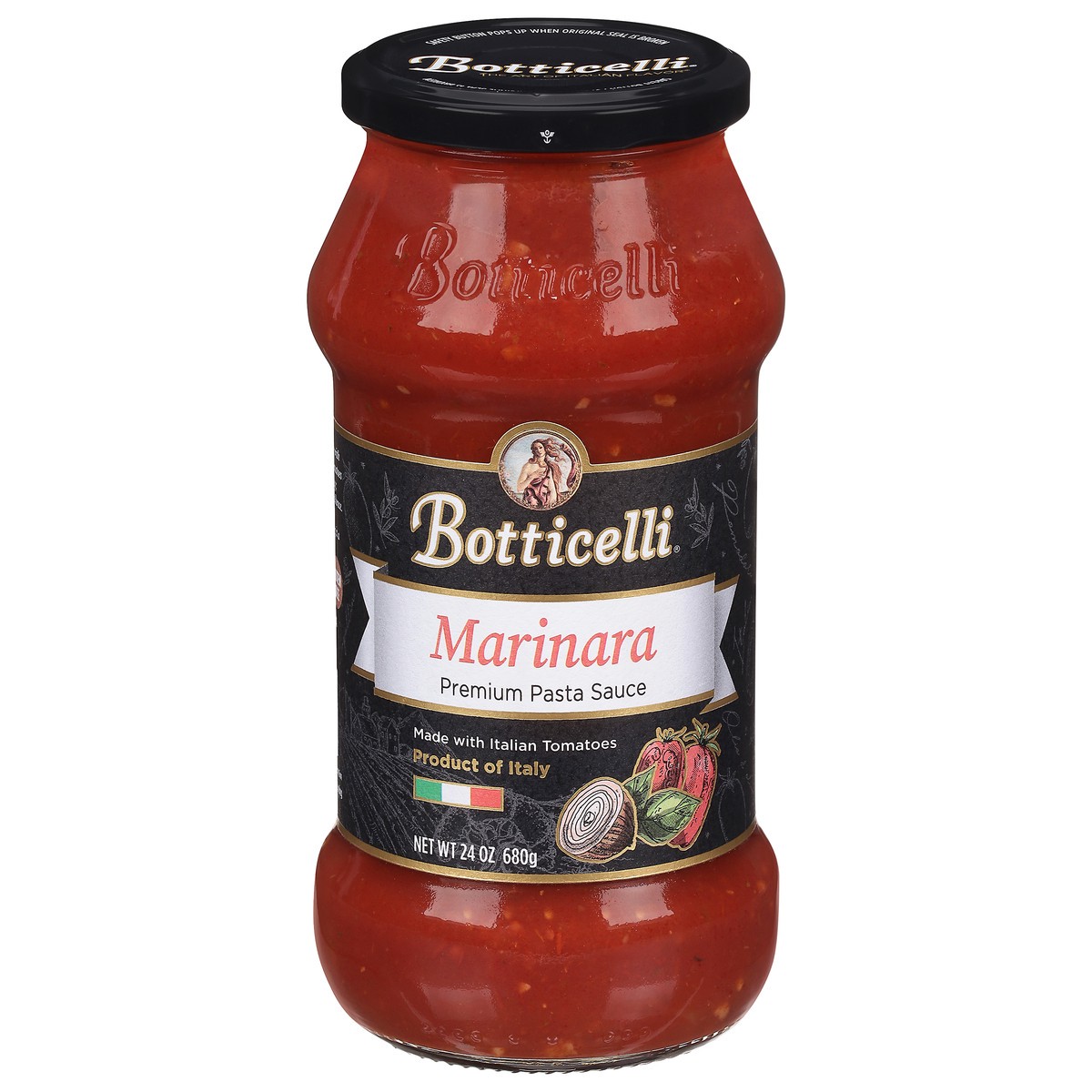 slide 1 of 22, Botticelli Premium Marinara Pasta Sauce 24 oz, 24 oz