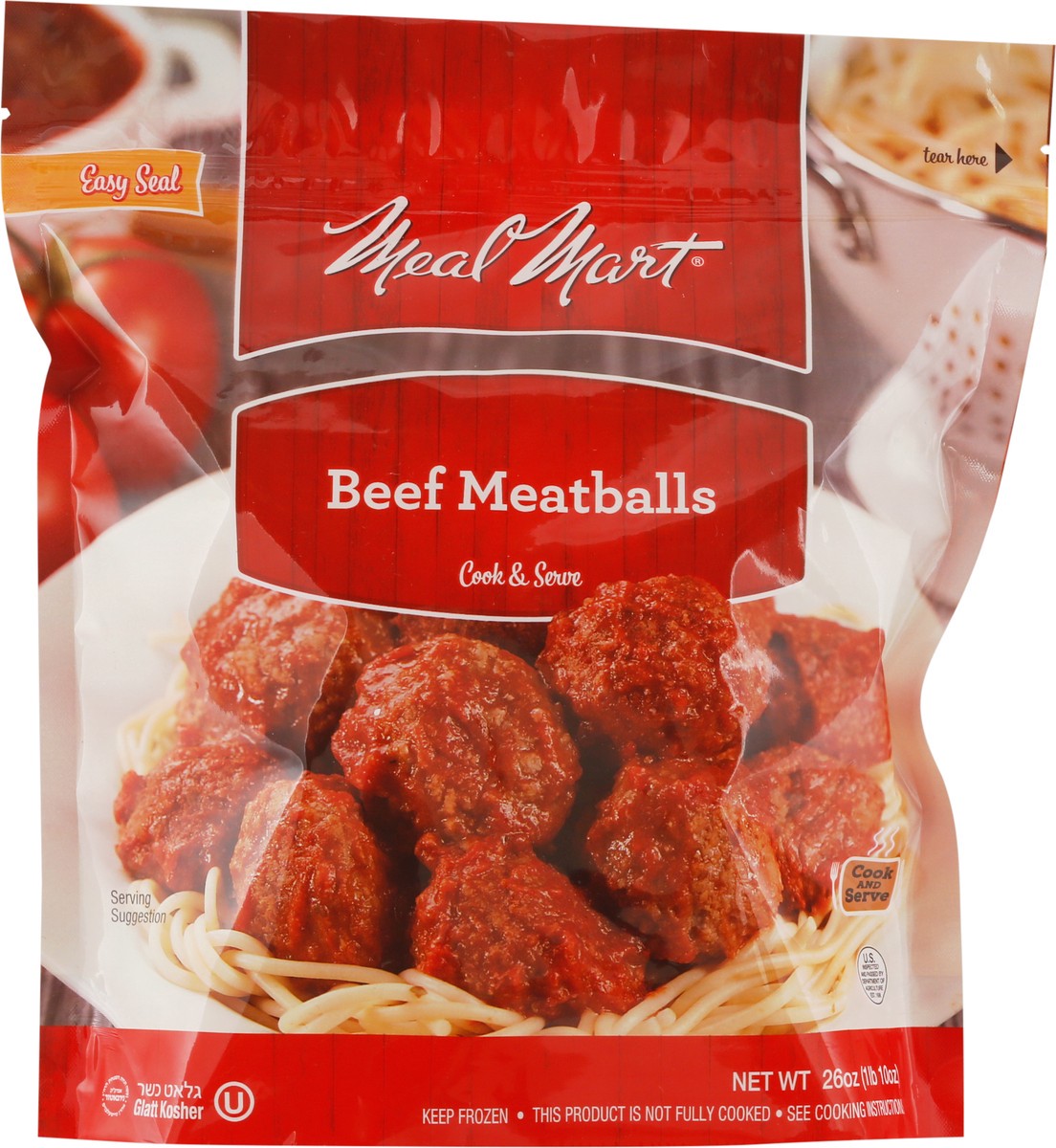 slide 10 of 12, Meal Mart Meatballs - 26 Oz, 26 oz