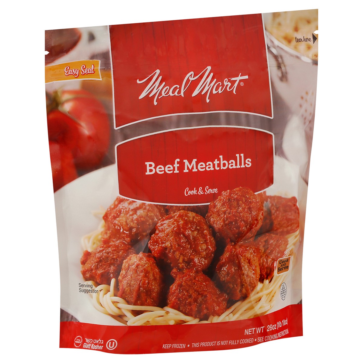 slide 5 of 12, Meal Mart Meatballs - 26 Oz, 26 oz