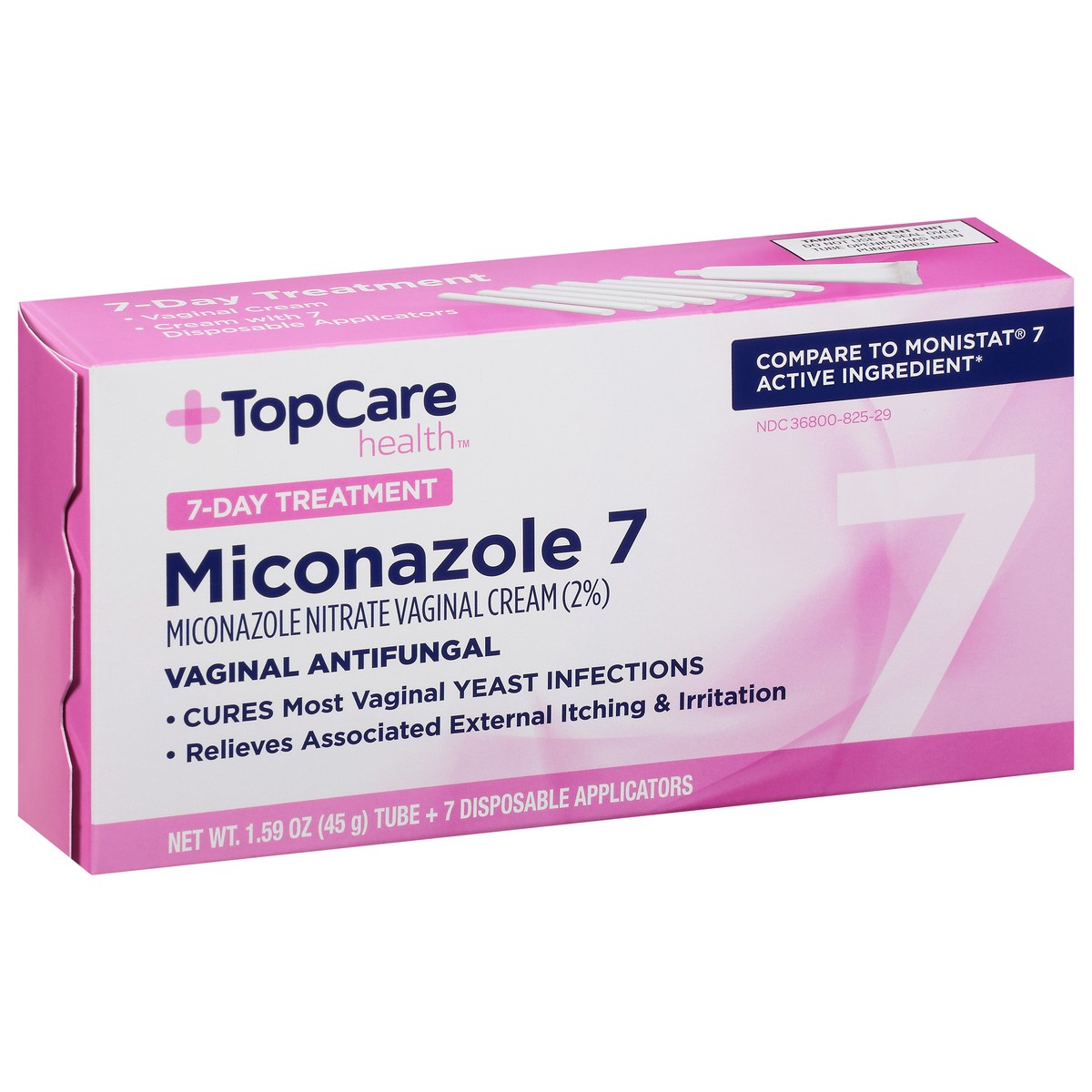 slide 2 of 10, TopCare Health Miconazole 7 1 ea, 1 ct