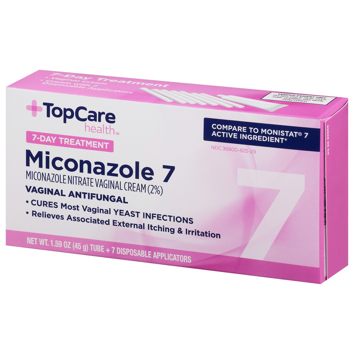 slide 3 of 10, TopCare Health Miconazole 7 1 ea, 1 ct