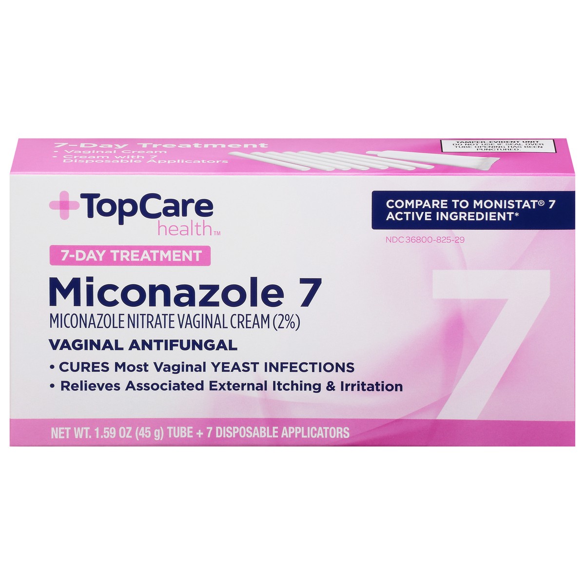 slide 1 of 10, TopCare Health Miconazole 7 1 ea, 1 ct
