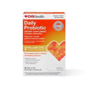 slide 1 of 1, Cvs Health Daily Probiotic Capsules, 30 Ct, 30 ct