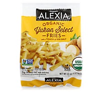 slide 1 of 4, Alexia Organic Yukon Select Fries With A Touch Of Sea Salt, 22 oz
