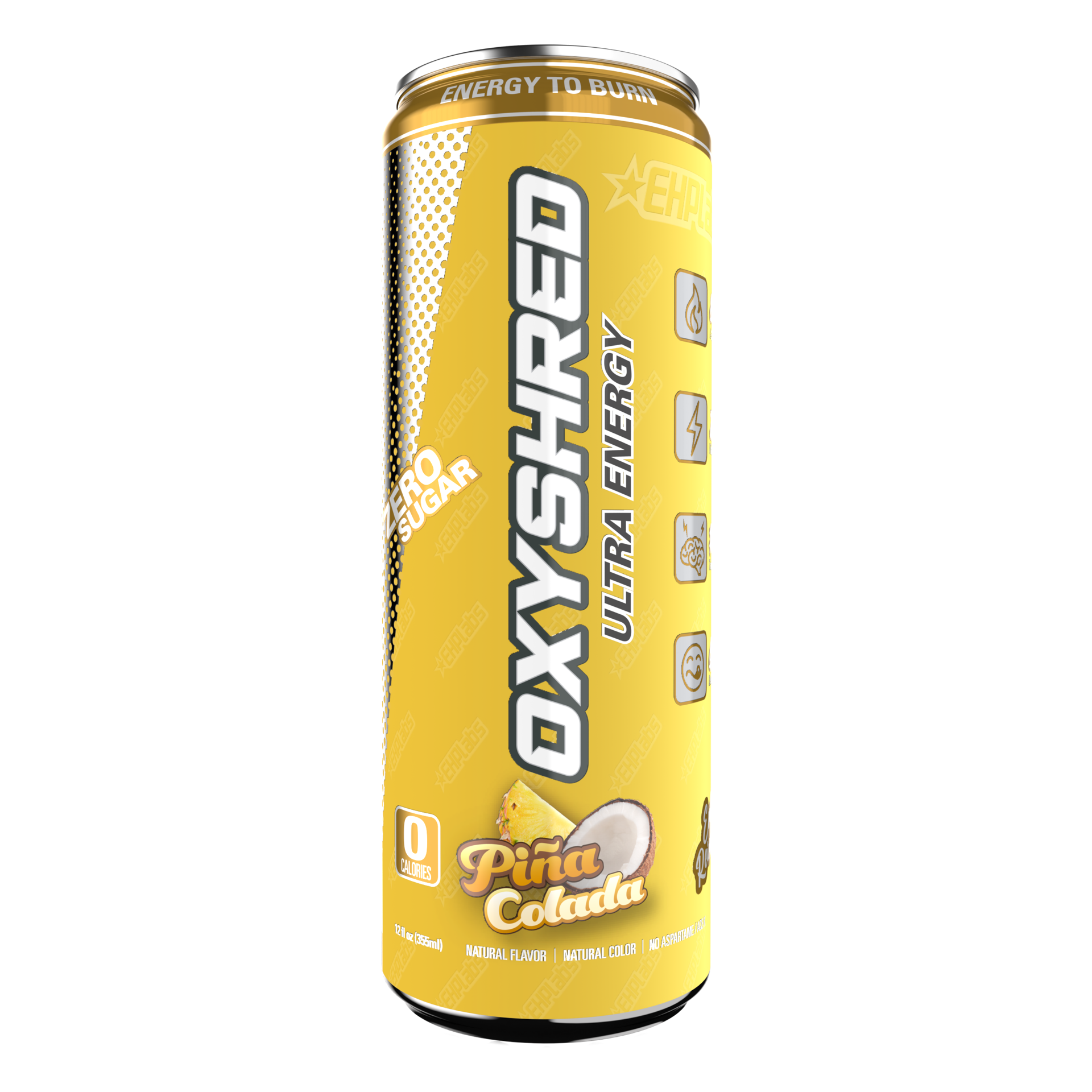 slide 1 of 1, Oxyshred Ultra Energy Pina Colada Drink, 12 fl oz