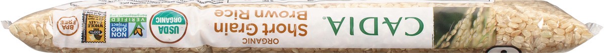 slide 3 of 12, Cadia Organic Short Grain Brown Rice 32 oz, 32 oz