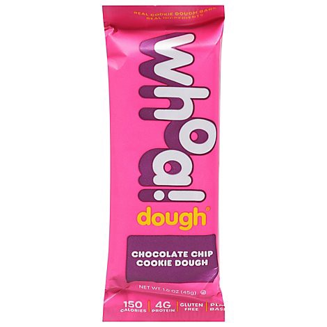 slide 1 of 1, Whoa Dough Bar Cookie Dough Chocolate Chip- 1.6 oz, 1.6 oz