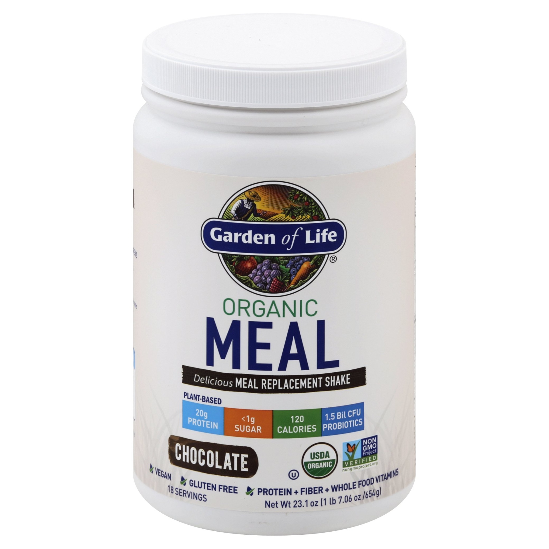 Garden Of Life Chocolate Organic Meal Replacement Shake 23.1 oz Shipt