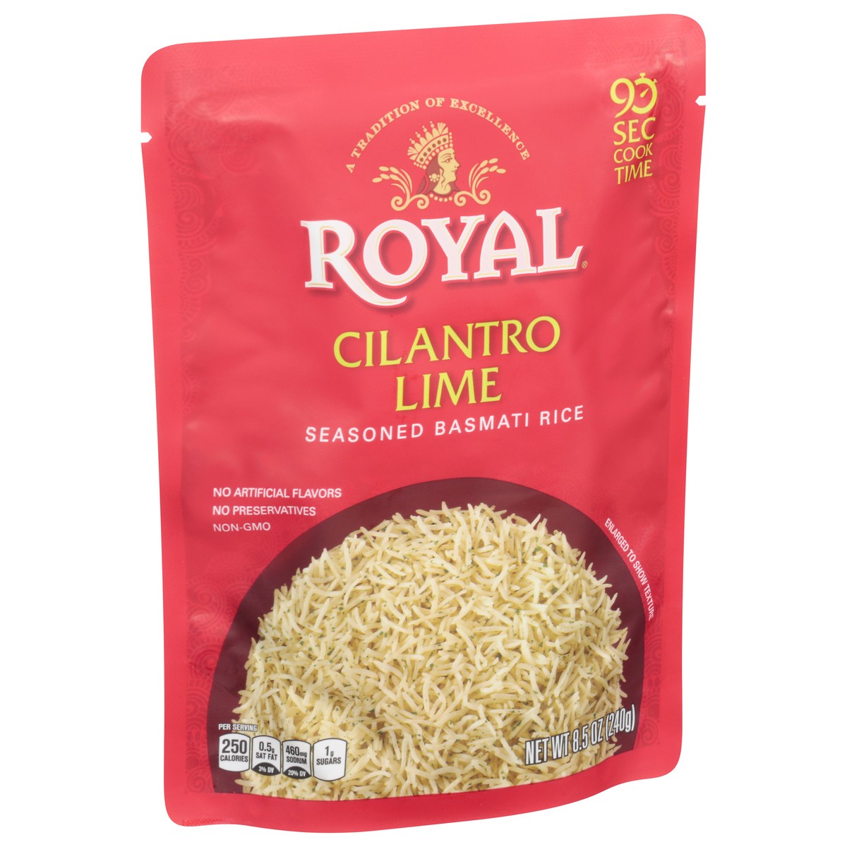 slide 2 of 9, Royal Seasoned Basmati Cilantro Lime Rice 8.5 oz, 8.5 oz