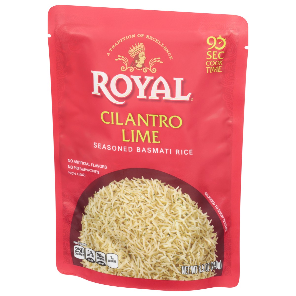 slide 7 of 9, Royal Seasoned Basmati Cilantro Lime Rice 8.5 oz, 8.5 oz