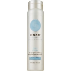 slide 1 of 1, PerCara Truly Clean Shampoo plus Conditioner, 14 oz