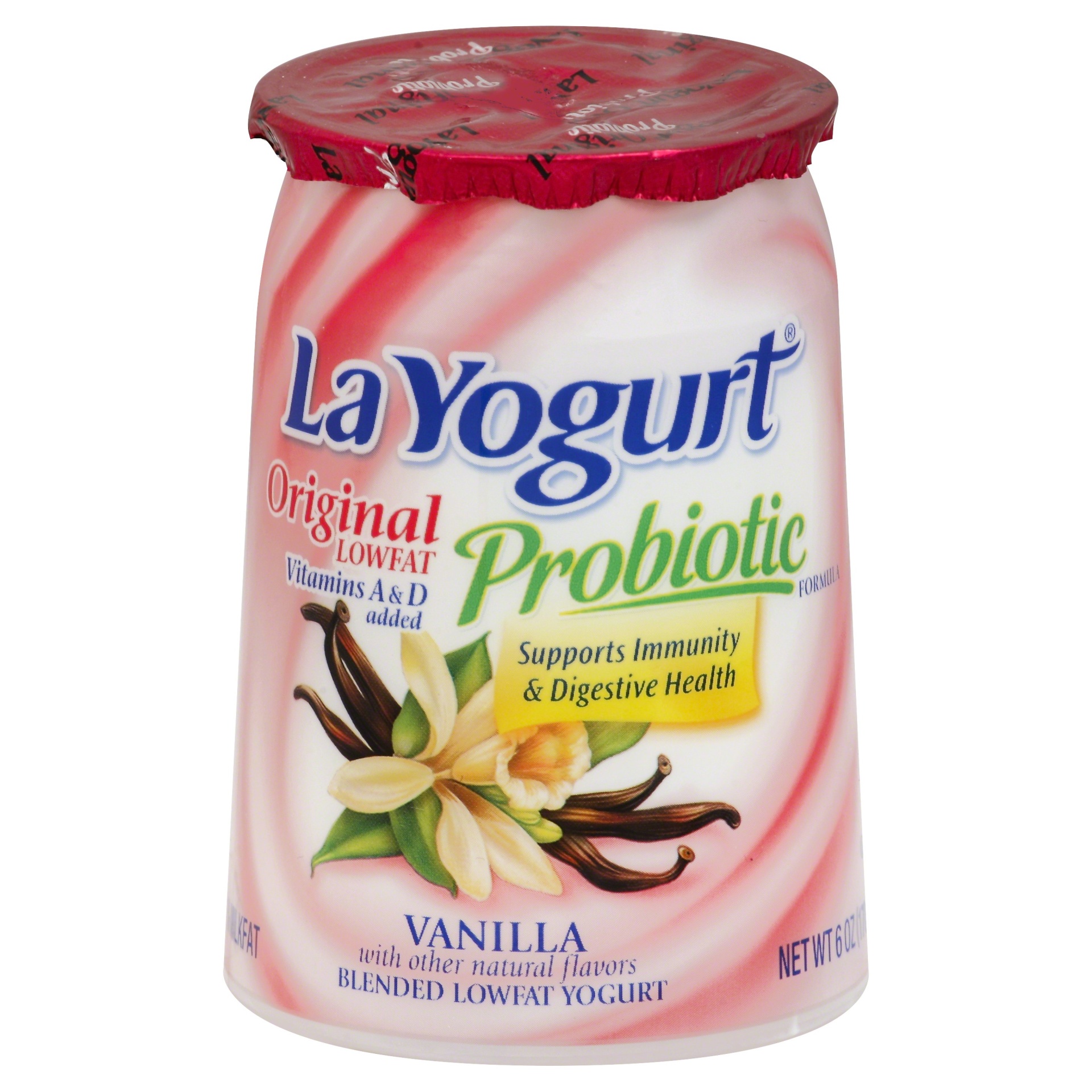 slide 1 of 2, La Yogurt Yogurt 6 oz, 6 oz
