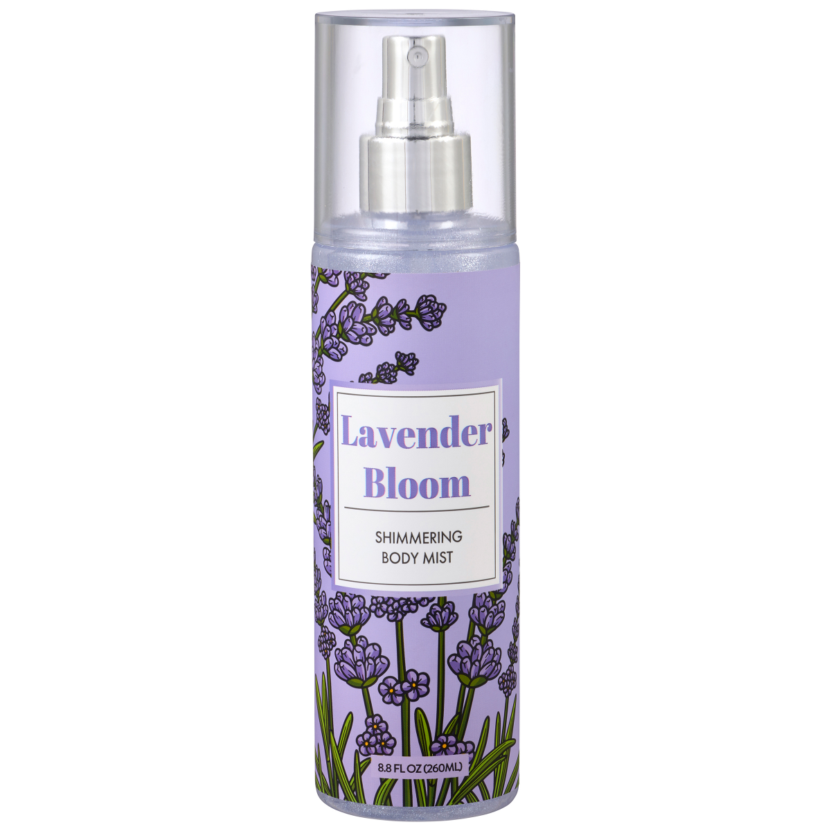 slide 1 of 2, Meijer Corporate Seasonal Shimmer Mist Spray Lavender Bloom 9oz, 9 oz