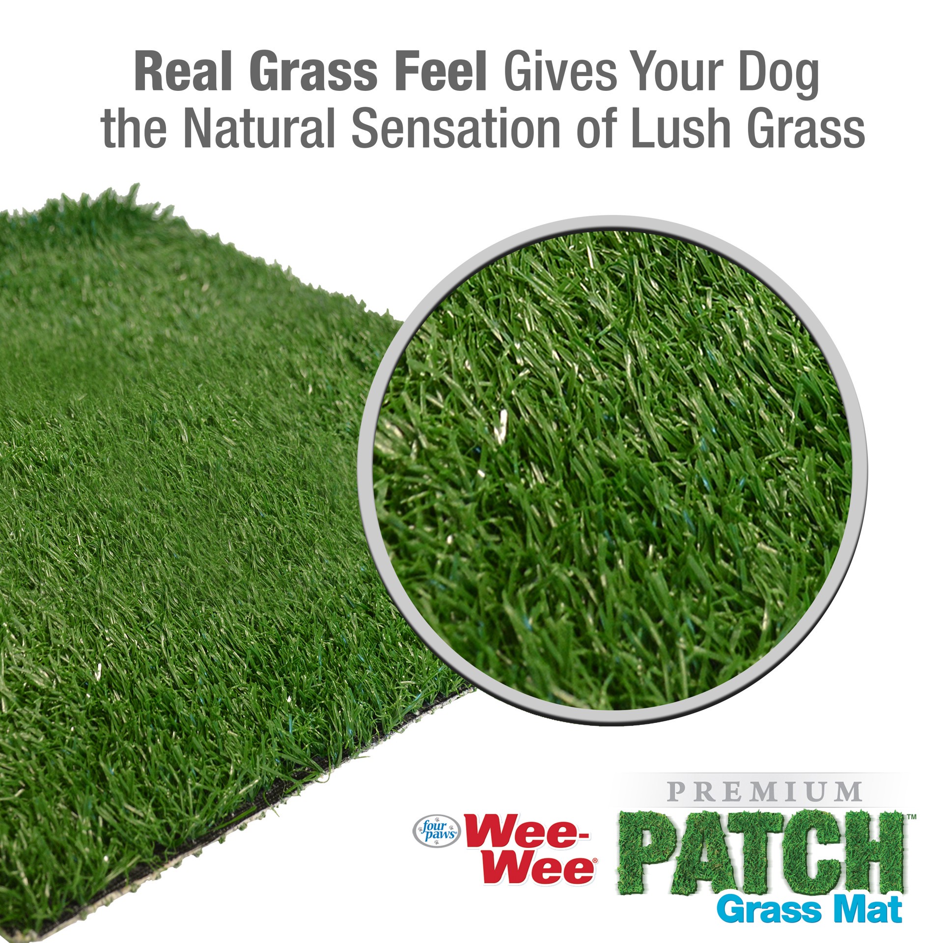 slide 3 of 8, Four Paws Wee-Wee Dog Grass Replacement Patch Medium(1 Count), 1 ct