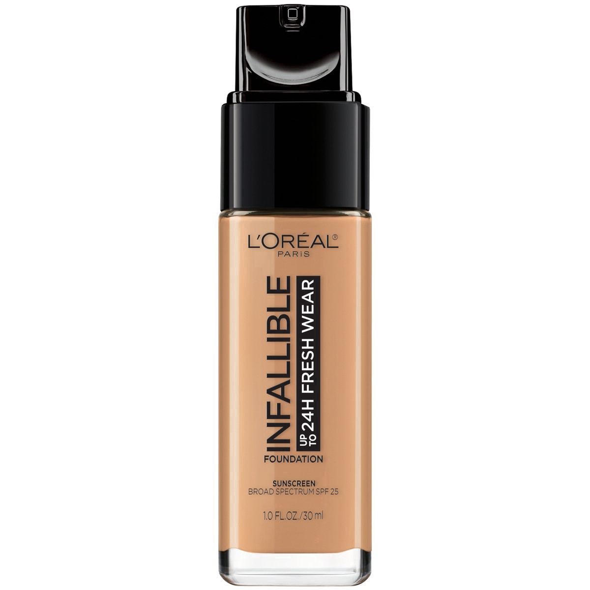 slide 18 of 30, L'Oréal Infallible 24HR Fresh Wear Foundation with SPF 25 - 490 Golden Amber - 1 fl oz, 1 oz