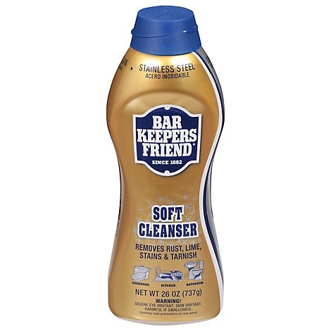 slide 1 of 1, Bar Keepers Friend Cleanser Soft - 26 Oz, 26 oz