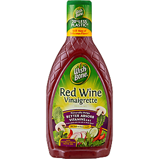 slide 1 of 1, Wish-Bone Red Wine Vinaigrette Dressing, 16 fl oz