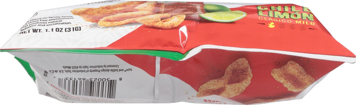 slide 5 of 9, 4505 Meats Tajin Lime Pork Rinds - 1.1 Oz, 1.1 oz