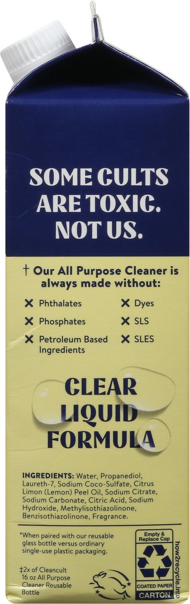 slide 7 of 13, Cleancult Eco Refill All Purpose Lemon Verbena Cleaner 32 fl oz, 32 fl oz
