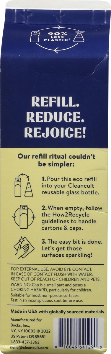slide 11 of 13, Cleancult Eco Refill All Purpose Lemon Verbena Cleaner 32 fl oz, 32 fl oz