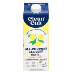 Cleancult Eco Refill All-Purpose Lemon Verbena Cleaner 32 fl oz