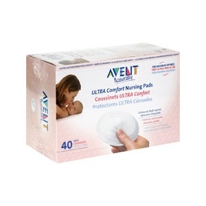 slide 1 of 1, Avent Nursing Pads Ultra Comfort, 40 ct