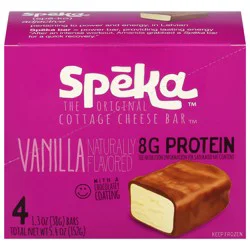 Spēka Vanilla Cottage Cheese Bar - 4 x 1.3 oz Bars