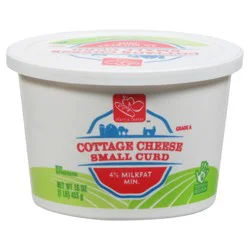 Harris Teeter Cottage Cheese Sc 4% 16