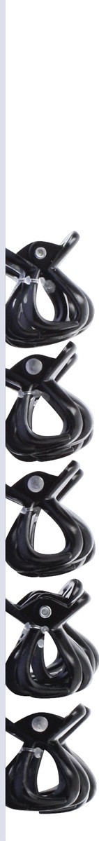 slide 3 of 8, Goody Claw Clips Spider Small - 10 Count, 10 ct