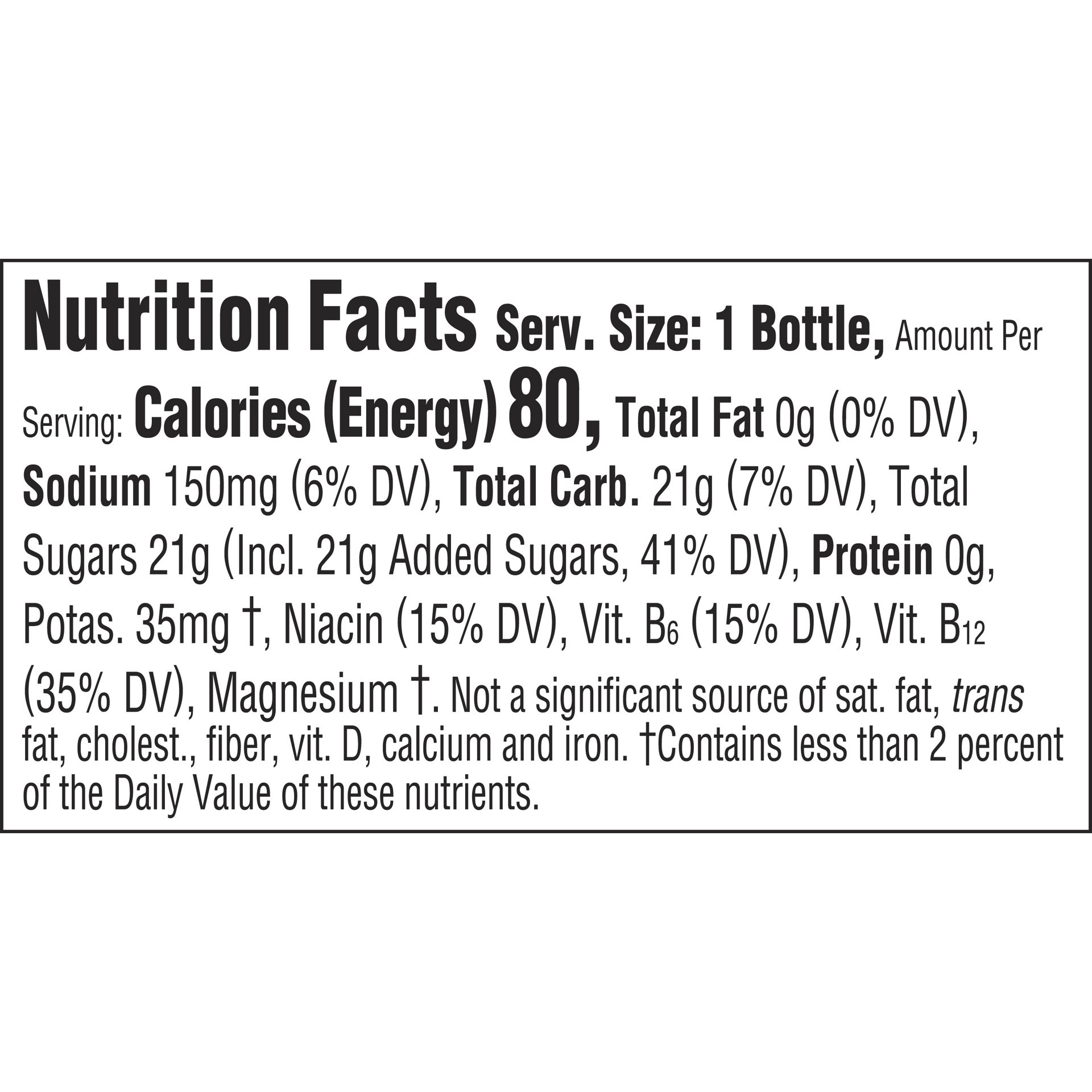 slide 4 of 4, POWERADE Orange, ION4 Electrolyte Enhanced Fruit Flavored Sports Drink w/ Vitamins B3, B6, and B12, Replenish Sodium, Calcium, Potassium, Magnesium, 12 fl oz, 12 Pack, 144 fl oz