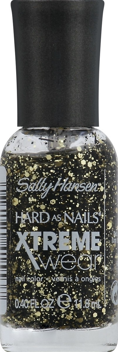 slide 2 of 2, Sally Hansen Hard As Nails Xtreme Wear Nail Color - Bold Gold, 0.4 oz