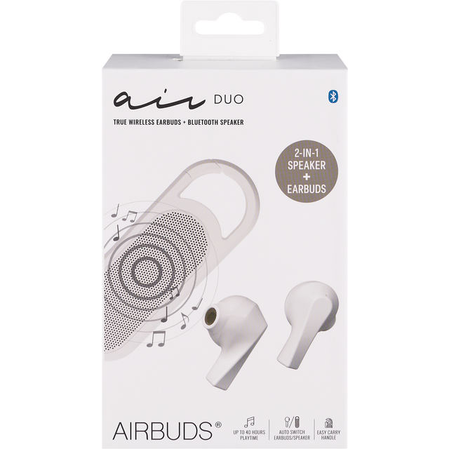 slide 1 of 1, air Duo 2 Tws W/Speaker Black, 1 ct