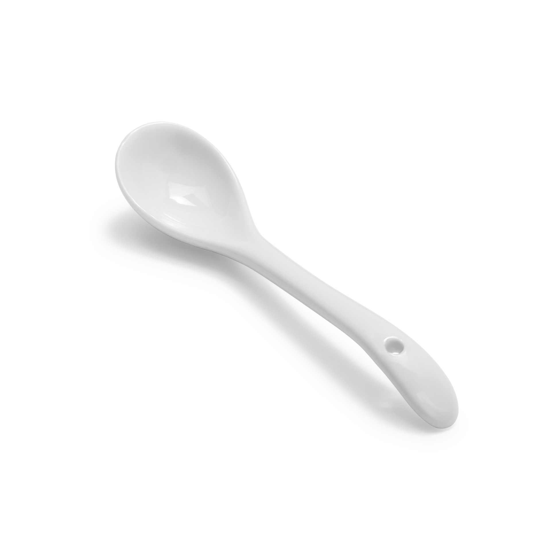 slide 1 of 1, Sur La Table Porcelain Spoon, 4.5 in