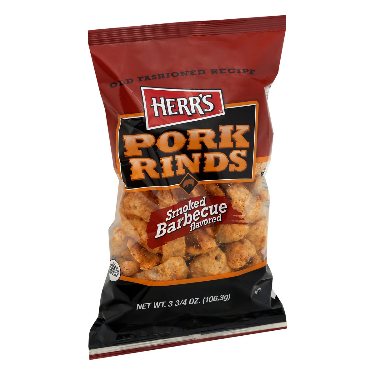 slide 8 of 10, Herr's Smoked Barbecue Flavored Pork Rinds 3.75 oz, 3.75 oz