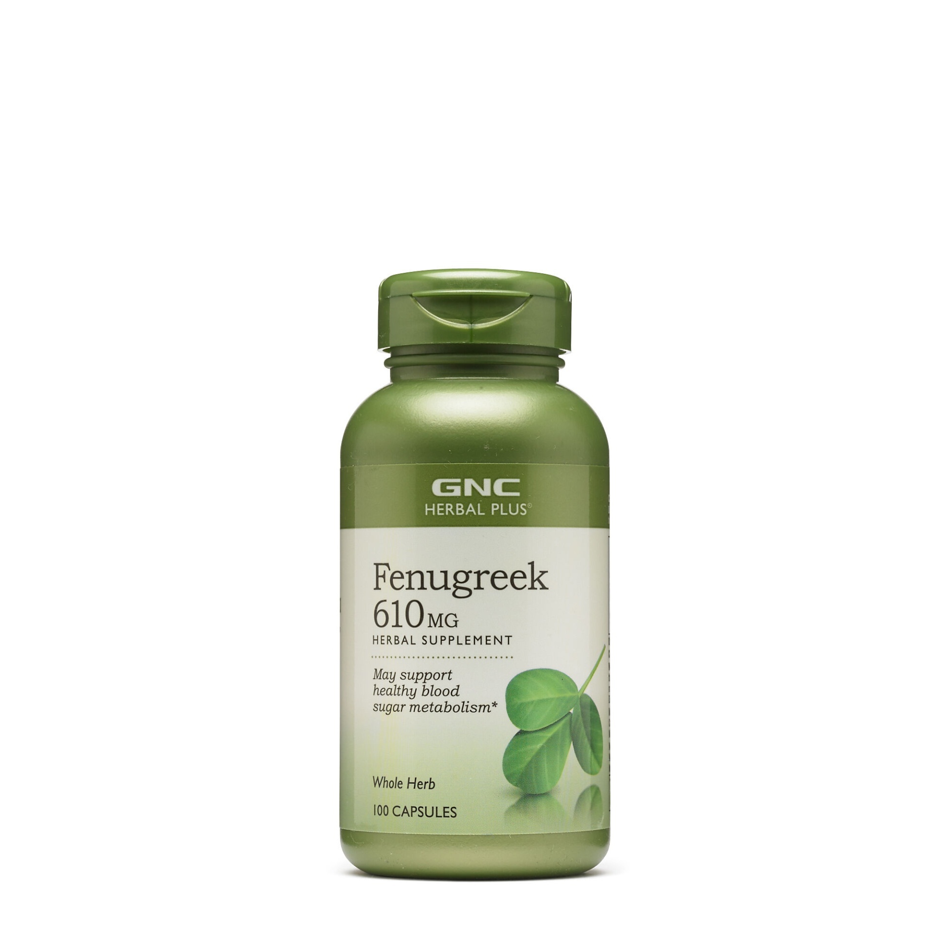 slide 1 of 1, GNC Herbal Plus Fenugreek 610 mg, 100 ct