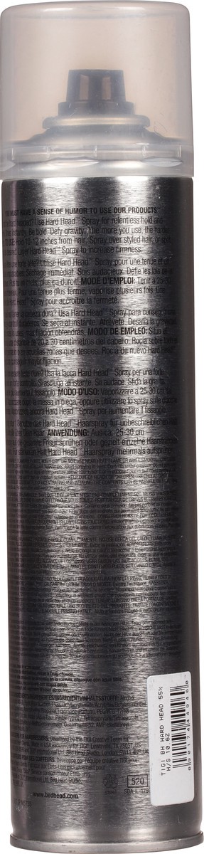 slide 5 of 9, Bed Head Hairspray Hard Hold Hard Head - 10.6 Oz, 10.6 oz