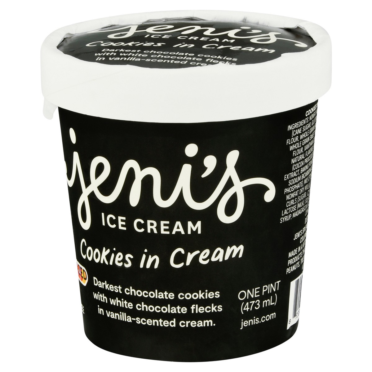 slide 3 of 9, Jeni's Cookies in Cream Ice Cream 1 pt, 1 pint