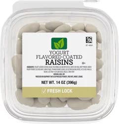 Kroger Yogurt Flavored Coated Raisins