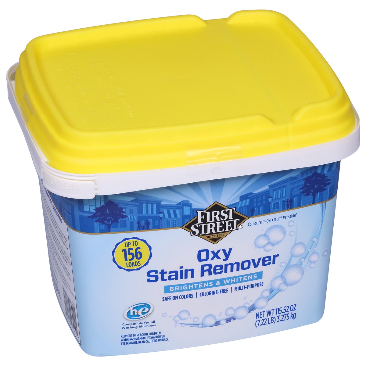 slide 6 of 12, First Street Fs Oxy Laundry Detergen, 7.2 lb