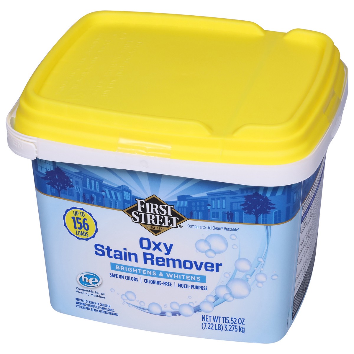 slide 7 of 12, First Street Fs Oxy Laundry Detergen, 7.2 lb